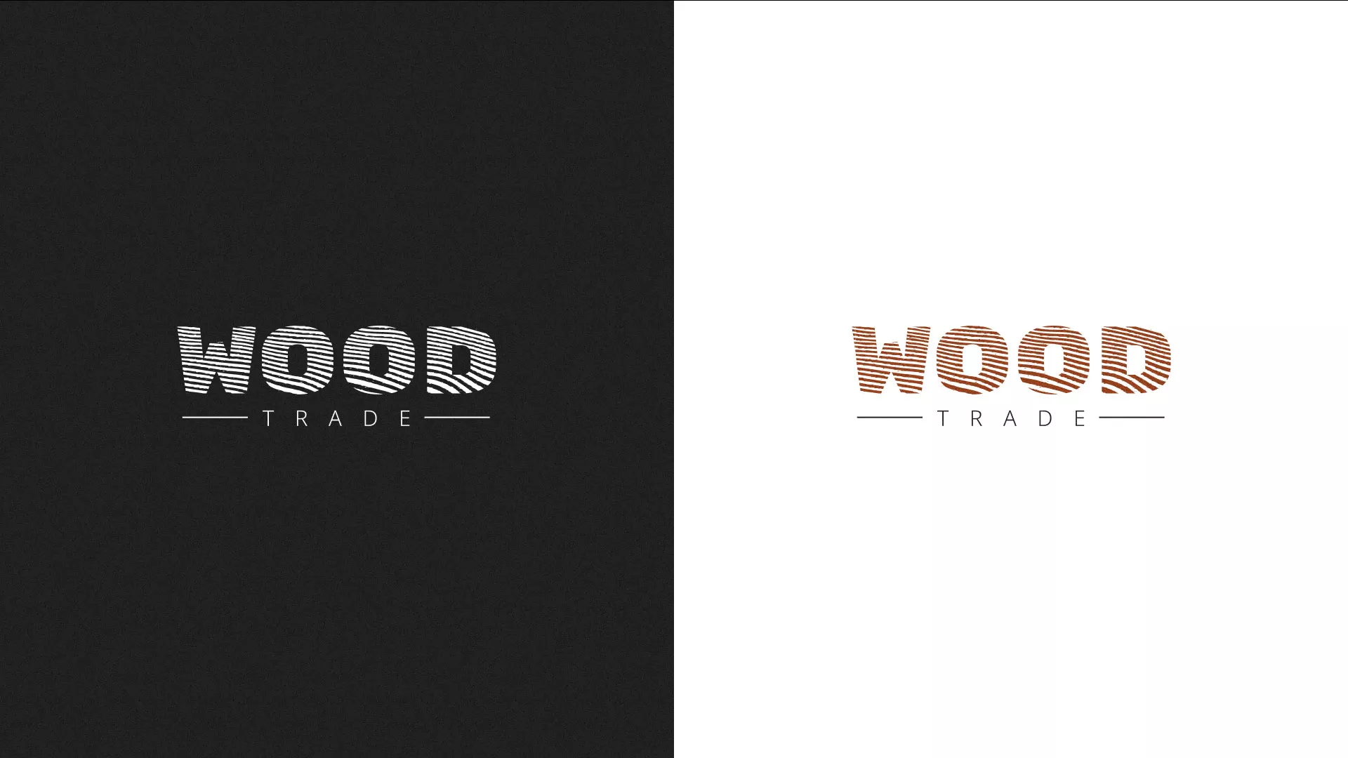 Разработка логотипа для компании «Wood Trade» в Реутове