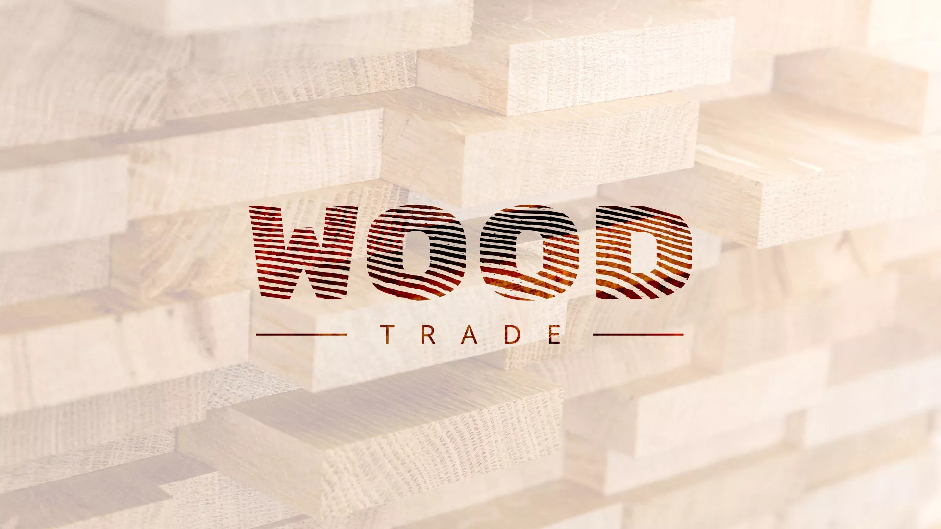 Разработка логотипа для компании «Wood Trade» в Реутове